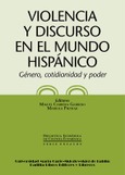 Portada de: Violencia y discurso en el mundo hispánico
