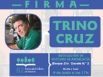 Firma de ejemlares de Trino Cruz en la Feria del Libro de Madrid